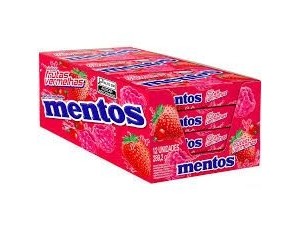 Bala Mentos Fruit Slim Box 12 Unidades