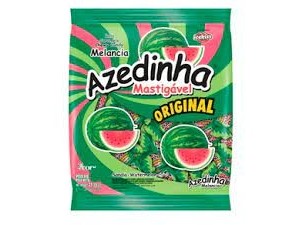Bala Mastigável Azedinha Melancia Ice Kiss 500g - Cory