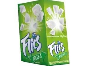 Chiclete Flics Hortelã c/12 - Arcor