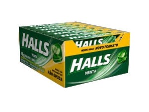 Drops Halls Menta Novo Formato c/21 - Adams