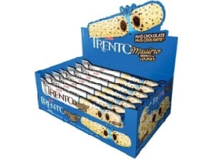 Chocolate Branco Com Cookies Trento Massimo C/15 - Peccin