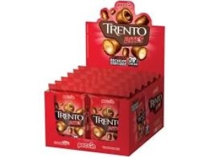 Chocolate Trento Bits ao Leite 40 gr dispaly com 12 unidaes - Peccin